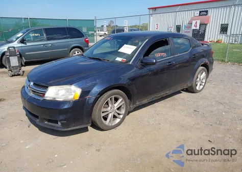 2011 Dodge Avenger Mainstreet из США, поврежденный, VIN 1B3BD1FG8BN506805